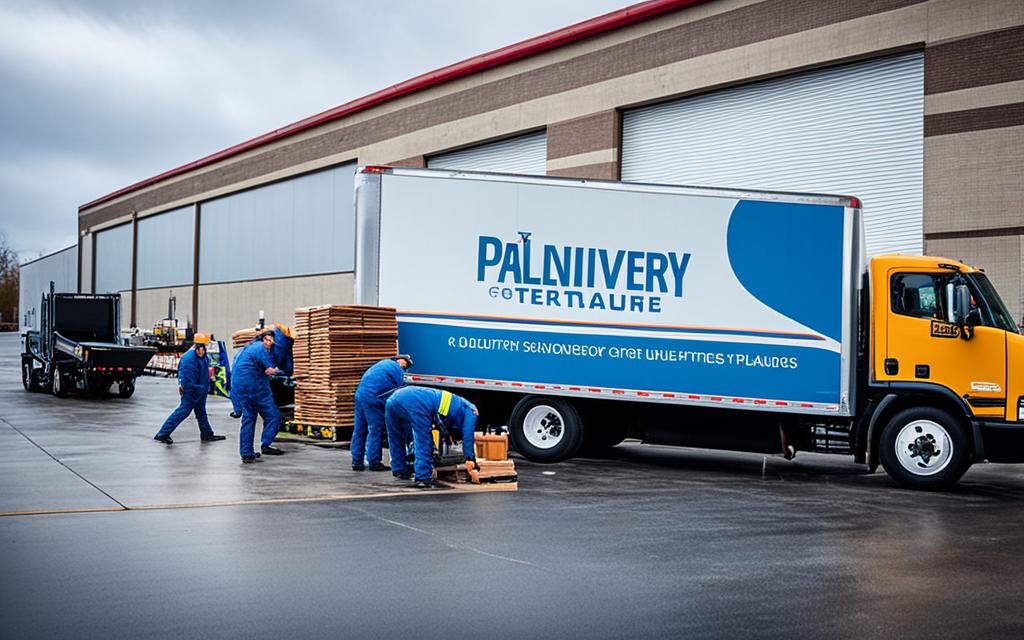 How Couriers Deliver Pallets
